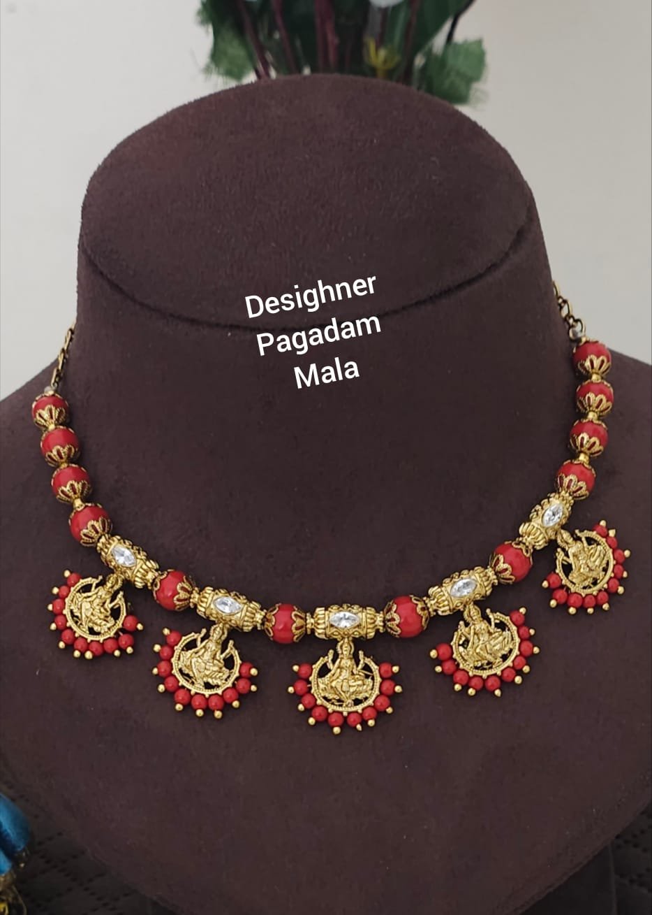 2026/07/1005693691.jpg Desighner pagadam mala handmade 950 free shipping - Image 1