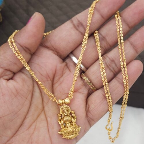 Laxmi locket chain handmade 399 free shipping