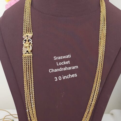 Saraswathi locket chandraharam 699 free shipping