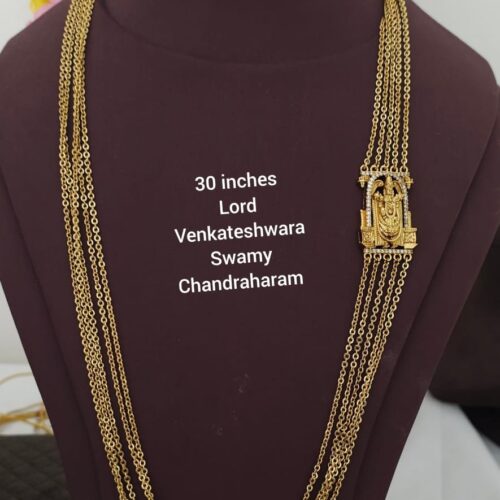 Lord venkateswara Swamy chandraharam 30 inches 699 free shipping