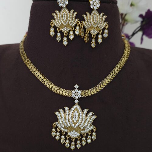 Lotus antique neck set 699 free shipping
