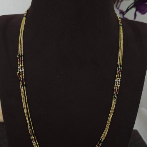 Chain with real beads 399 free shipping