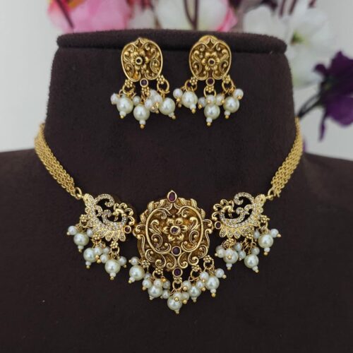 Baju and um mini choker 450 free shipping naksho