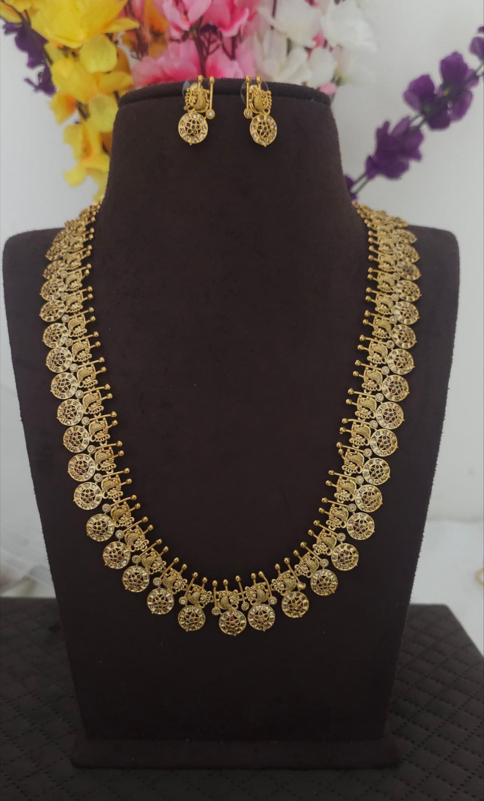 2026/07/4855620-1-scaled.jpg Antique gold bottu mala 599 free shipping - Image 1