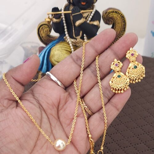 Combo set hangings cum chain 450 free shipping
