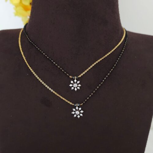 Designer black beads chain 350 free shipping
