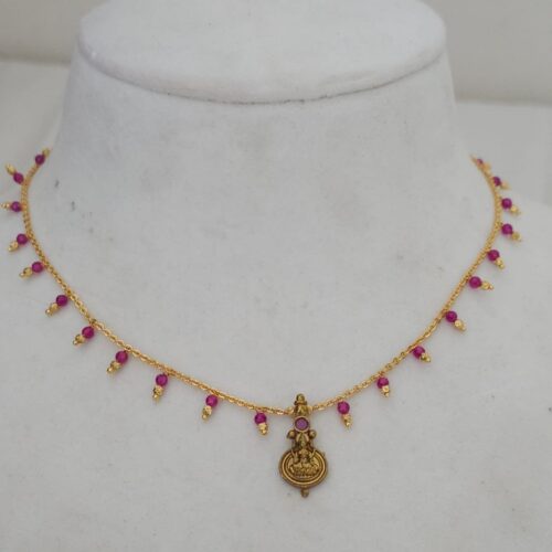 Handmade Mala customized with pink manulu 499 free shipping
