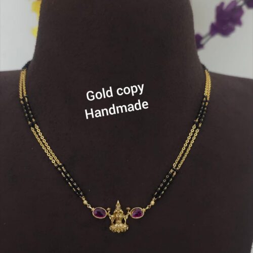 Gold copy handmade Black beads 599 free shipping