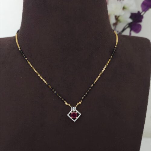 Dimond replica black beads pink stone 399 free shipping