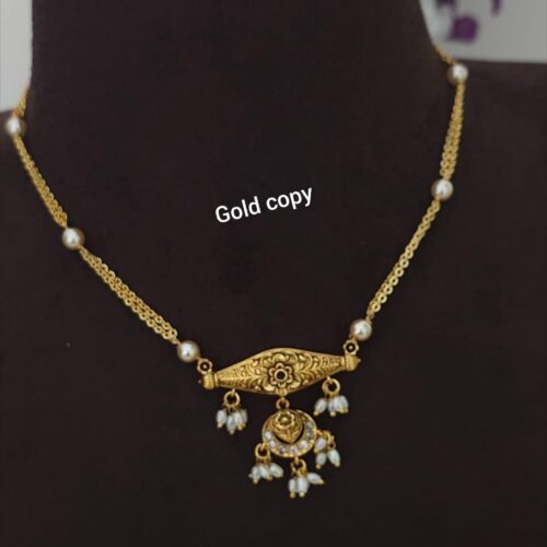 Desighner gold copy neck choker customized with black dimonds 899 free shipping