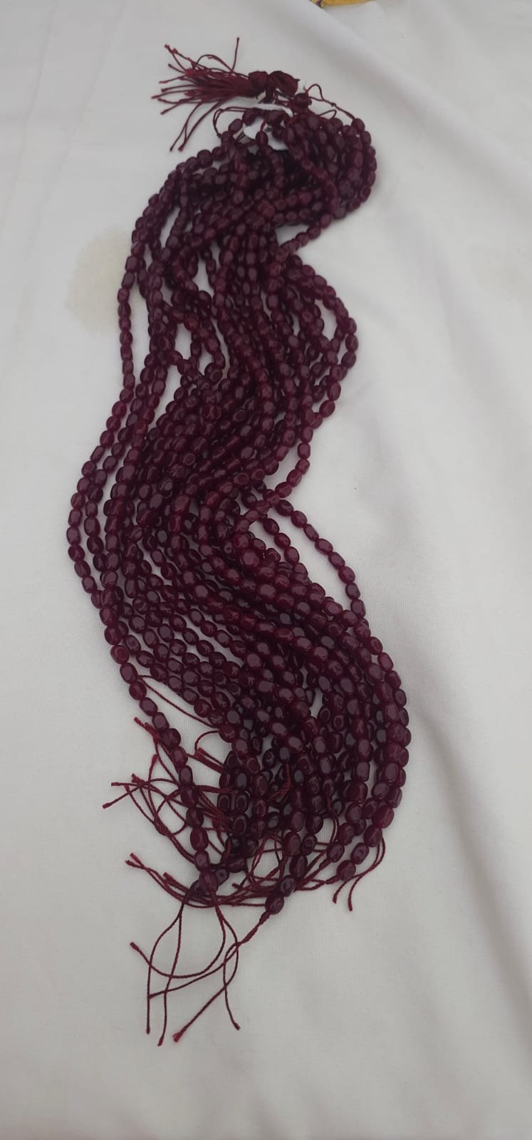 2026/08/1005895190.jpg Dul dul Beads dark Maroon color eachline 350 free shipping - Image 1