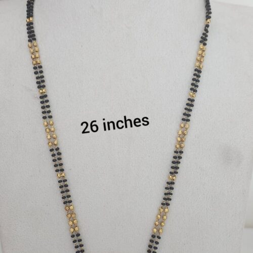 Gold copy long black beads 799 free shipping