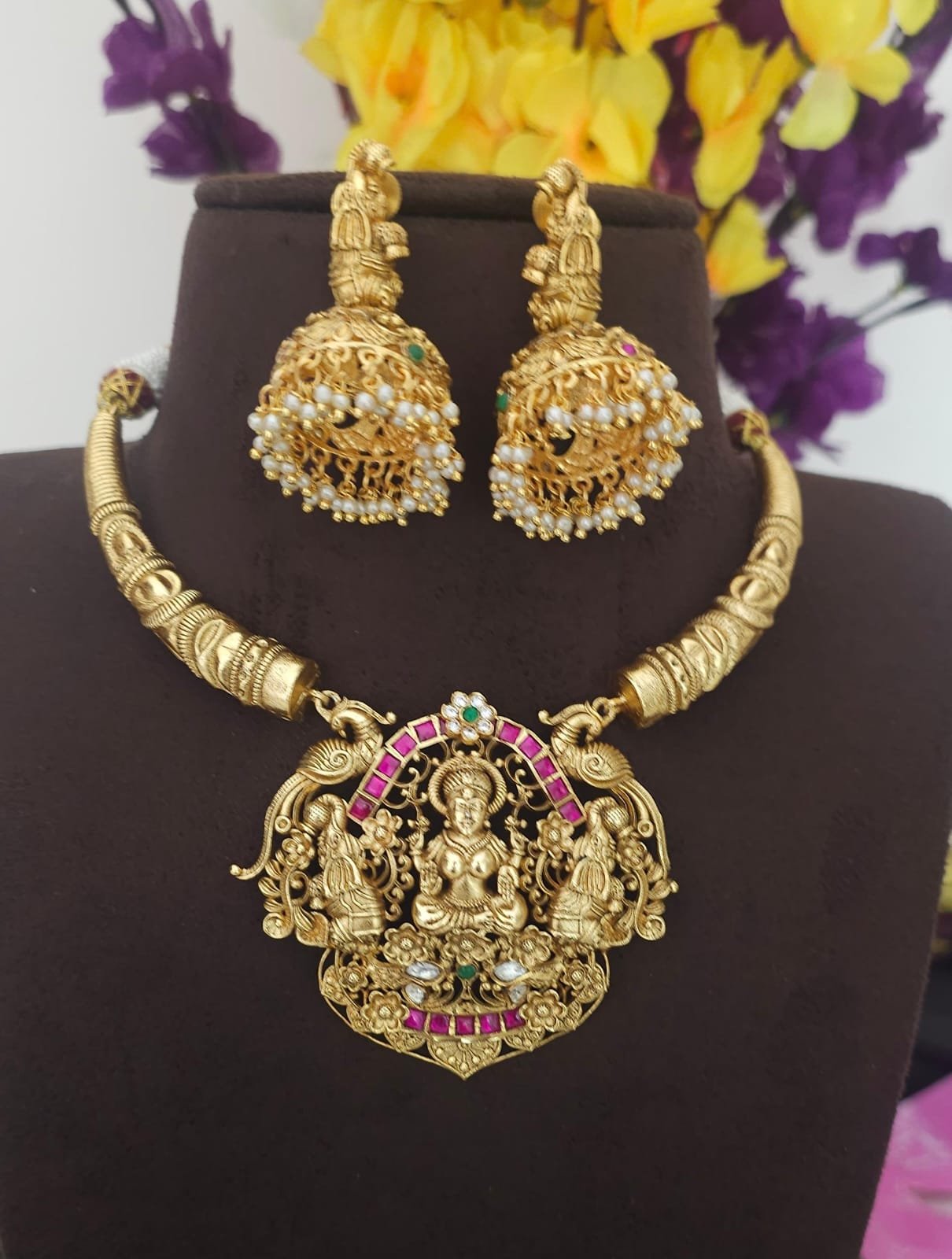 2026/08/IMG-20260822-WA0944.jpg Premium jadau kundan kante 3599 free shipping - Image 1