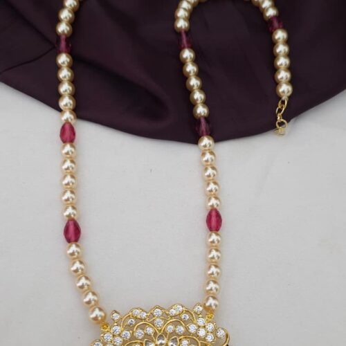 Kasu locket with Swarovski and czs beads  handmade 1399 free shipping pink