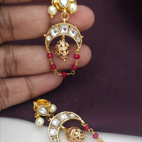 Kundan hangings 550 free shipping