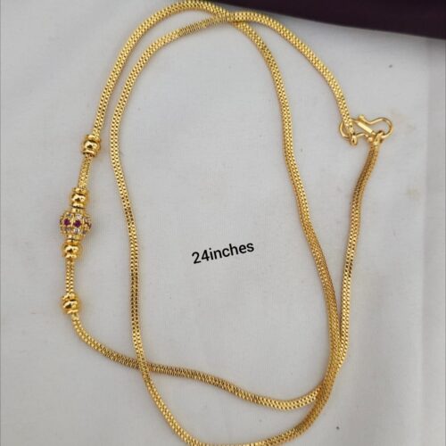 Gold copy thali chain 550 free shipping