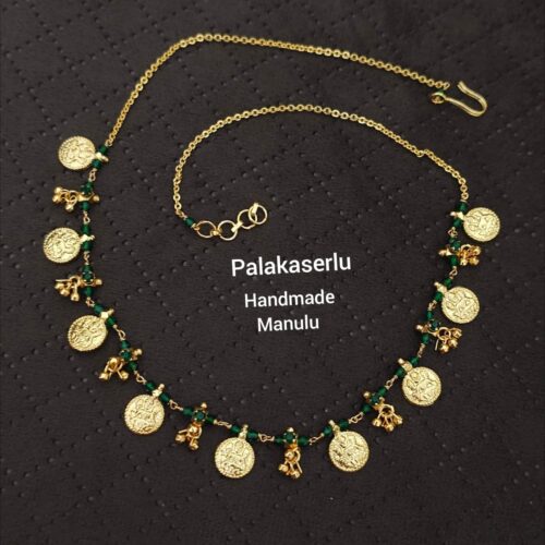Handmade Palakaserlu Mala green manulu  899 free shipping