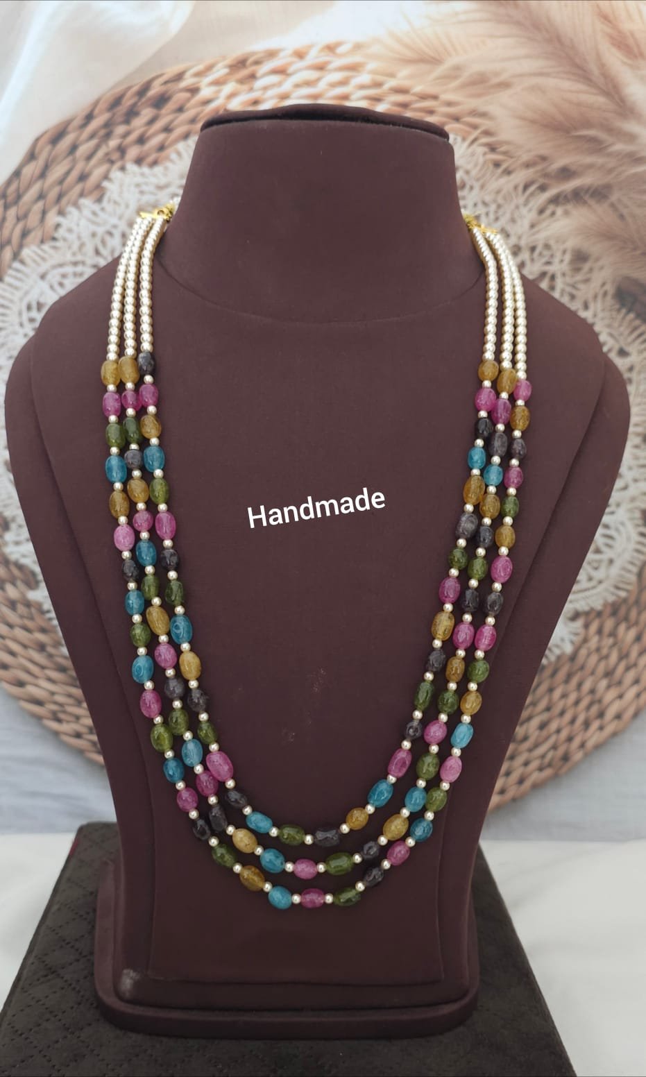 2026/08/IMG-20260831-WA0032.jpg Handmade multy color Mala 1450 free shipping - Image 1