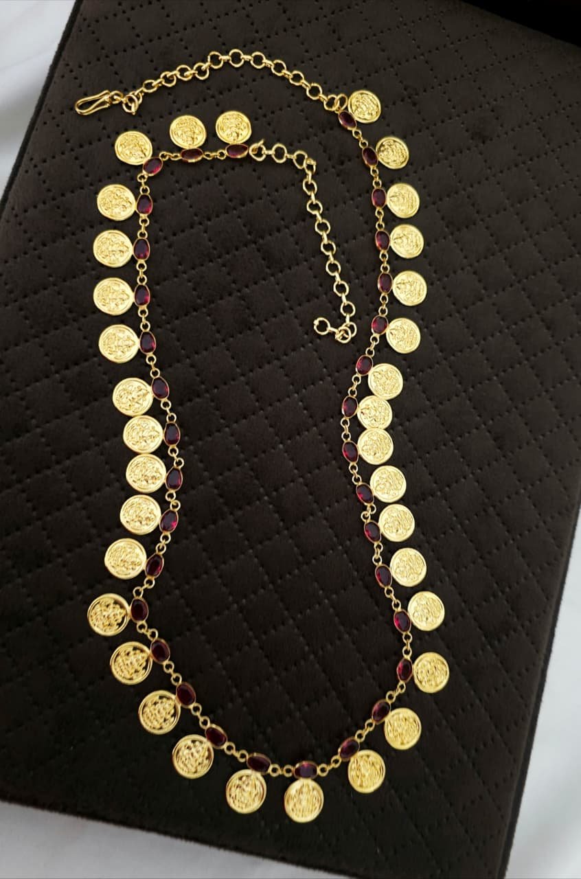 2026/09/IMG-20260904-WA0038.jpg Microplish 30inches Kasu mala 1350 free shipping - Image 1