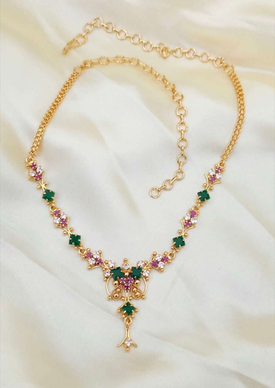 2026/09/IMG-20260915-WA0053.jpg Gold polish multi neck set 799 free shipping - Image 1