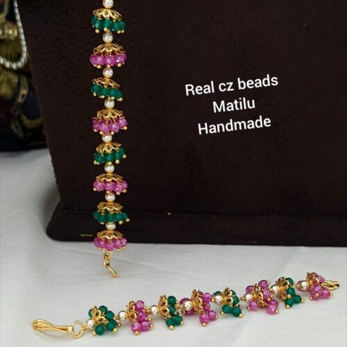 Real cz beads matilu 950 free shipping