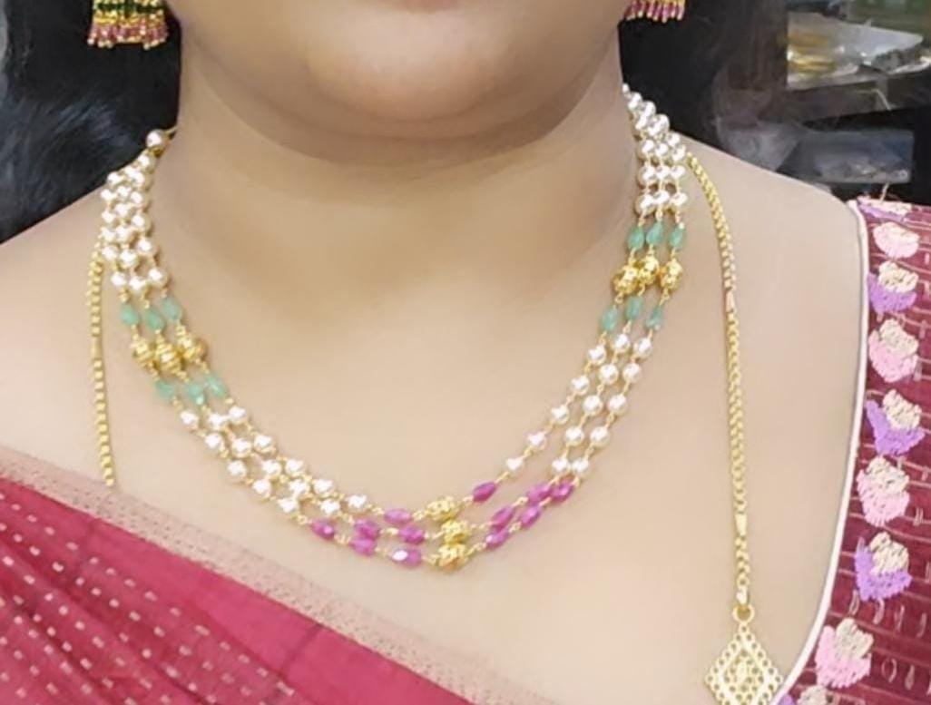2026/09/IMG-20260922-WA1537.jpg Kattutheega mal customized with Swarovski beads and czs 1499 free shipping - Image 1