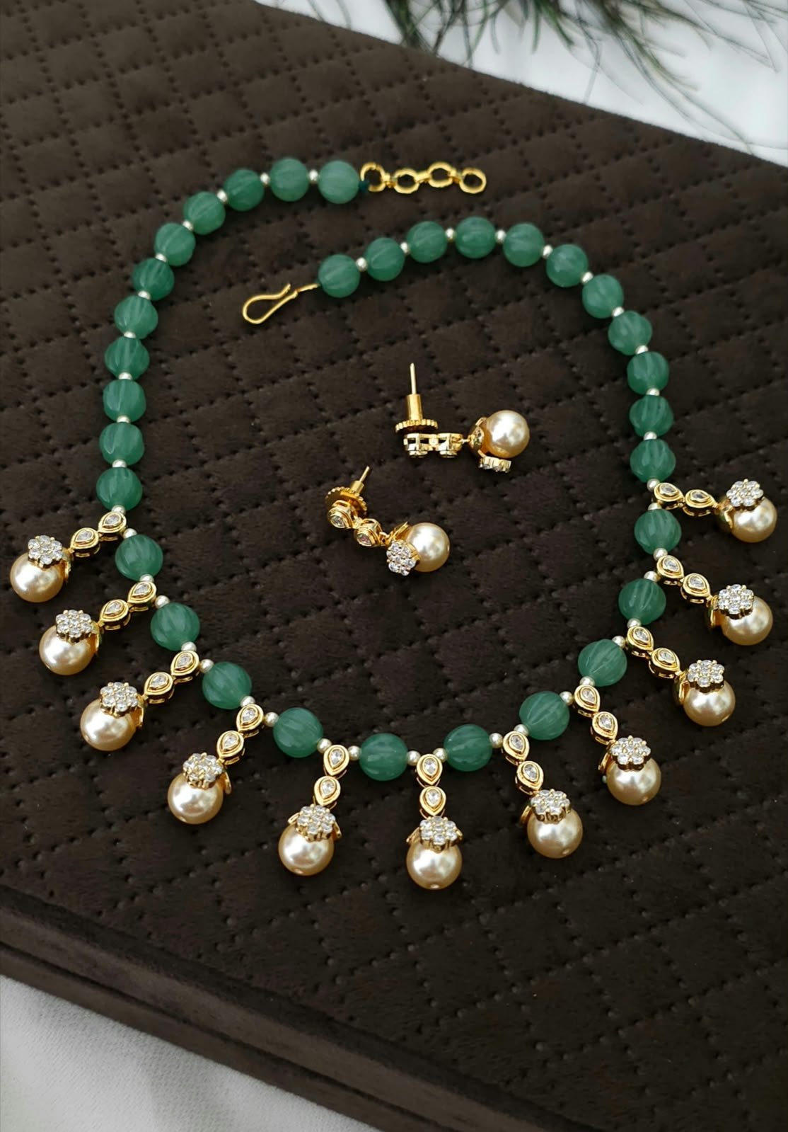 2026/10/IMG-20261003-WA0023.jpg Desighner pumpkin beads Mala 2100 free shipping - Image 1