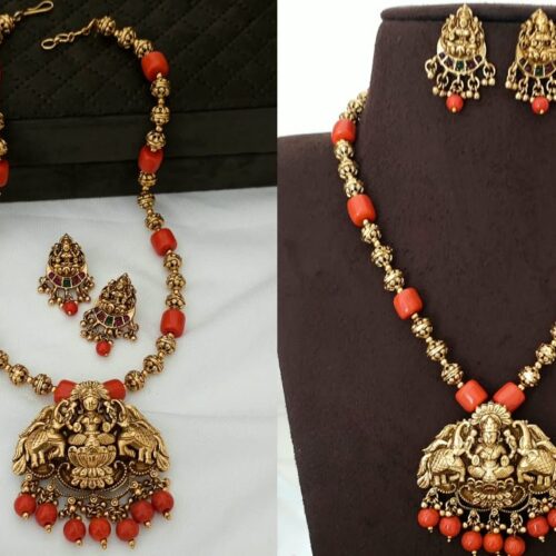Antique nakshi pagadam mala 1099 free shipping