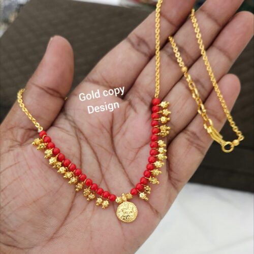Gold copy pagadam Kasu Mala 690 free shipping