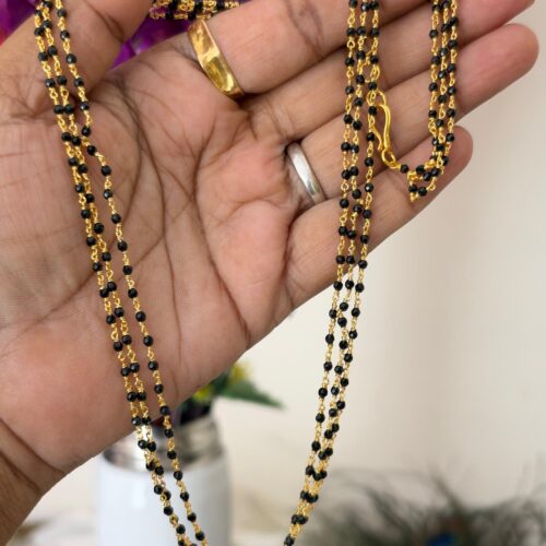 3 lines spinner black beads 599 free shipping
