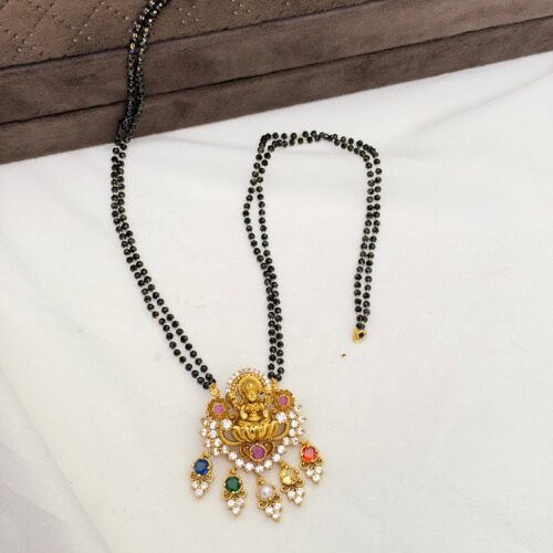 Laxmi Amravati  black beads 699 free shipping
