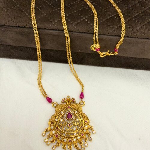 Chandraharam with locket  650 free shipping