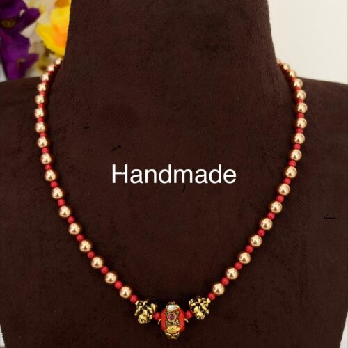 Golden Swarovski with Pagadam and Nakshi ball 750 free shipping