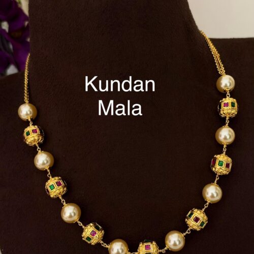 Macau Kundan mala with Swarovski handmade 1350 free shipping
